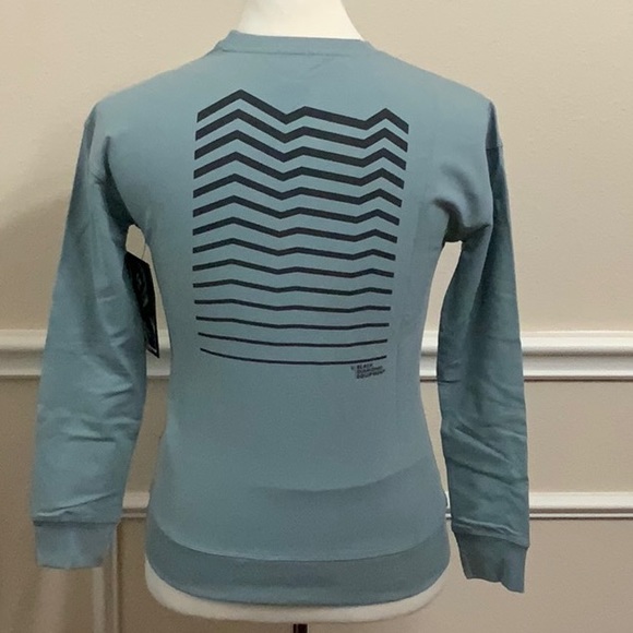 Black Diamond RIDGES LOGO CREW SWEATSHIRT - Blue Ash - Picture 3 of 12